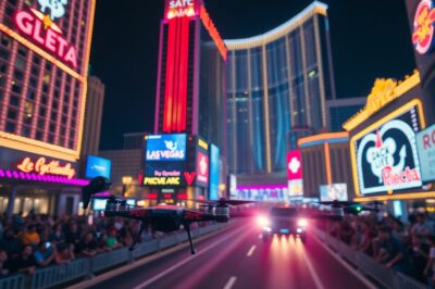 Lights, Speed, Action: Night FPV Racing in Las Vegas