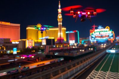 Las Vegas Drone Racing Scene: High Speeds, High Stakes, and High Tech