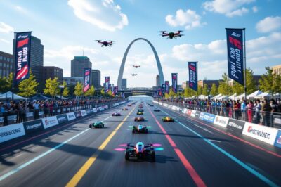 St Louis Is Turning Its Riverfront Into a Drone Racing Destination