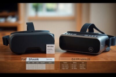 Fat Shark vs DJI FPV Goggles – Comparing Performance, Price & Features