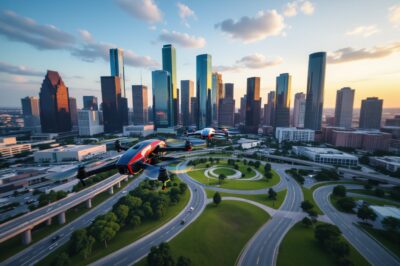 FPV Drone Racing Takes Flight in Houston’s Expansive Urban Landscape