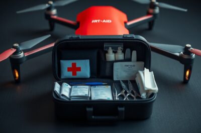 Racing Drone First Aid Kit with Essential Items