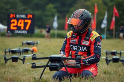 Is FPV Drone Racing Actually Dangerous? One Racer’s Honest Report After 247 Crashes
