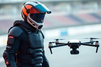 How Does Ergonomic Armor Elevate FPV Drone Racing Safety?