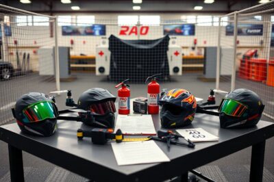 How Do Top FPV Drone Racing Clubs Choose Their Safety Gear Standards?